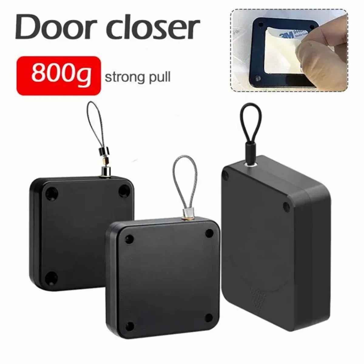 Punch Free Automatic Door Closer