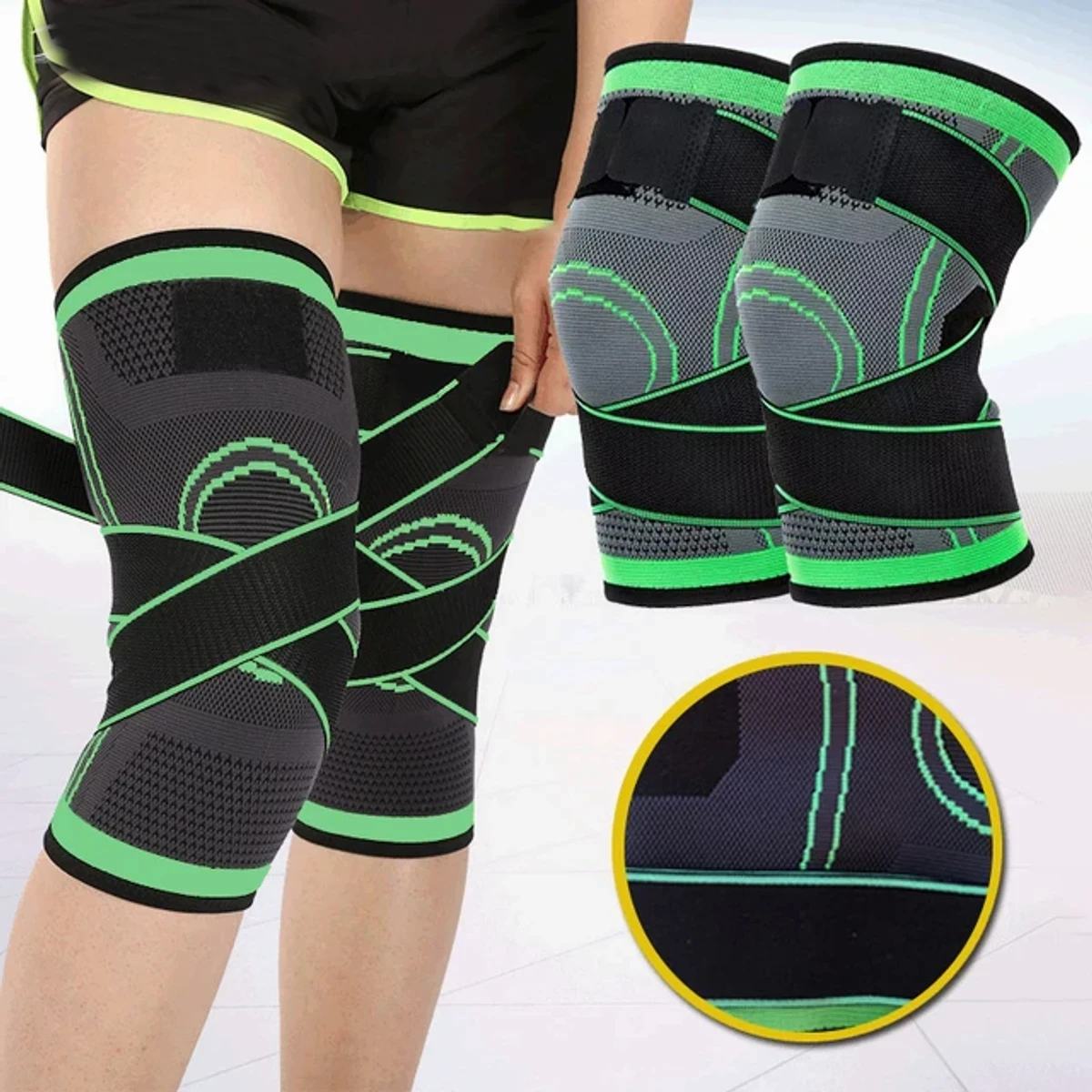 KNEE COMPRESSION SLEEVE 2 pcs