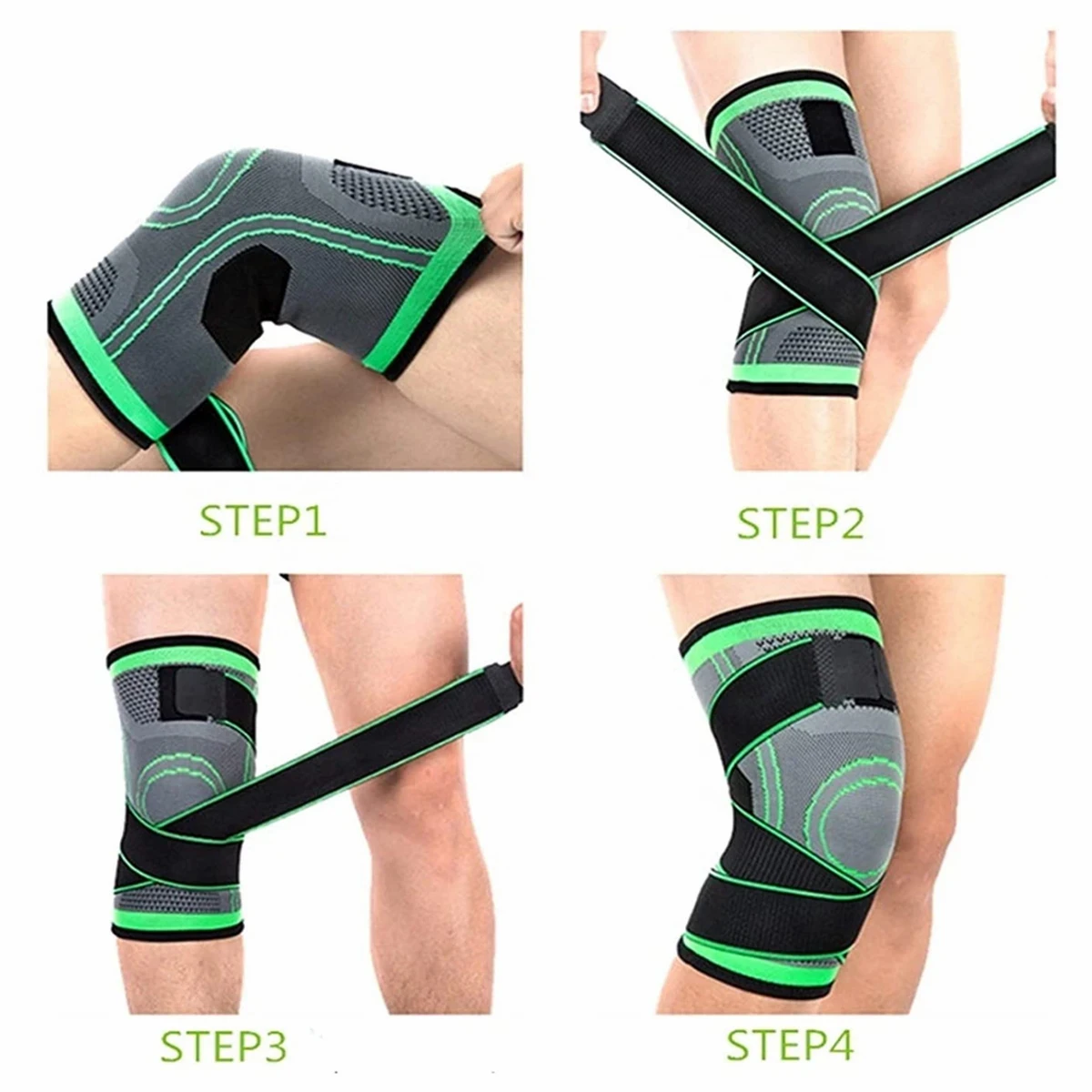 KNEE COMPRESSION SLEEVE 2 pcs