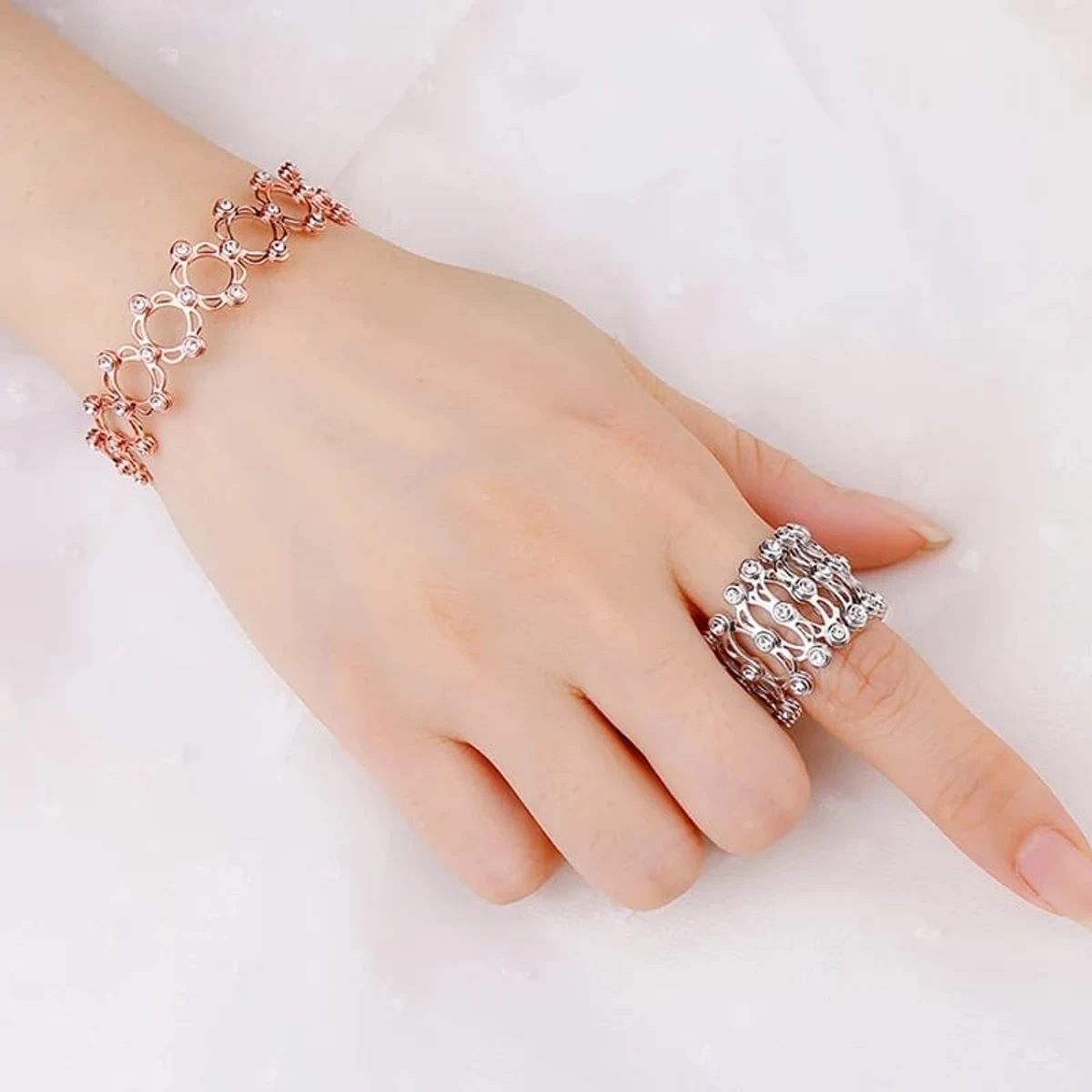 2 IN 1 Ring Bracelet